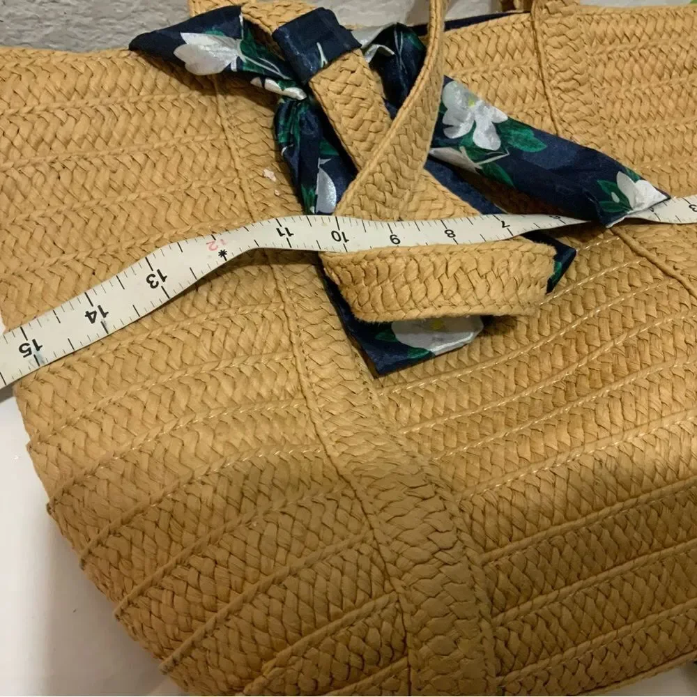 Draper James straw bag